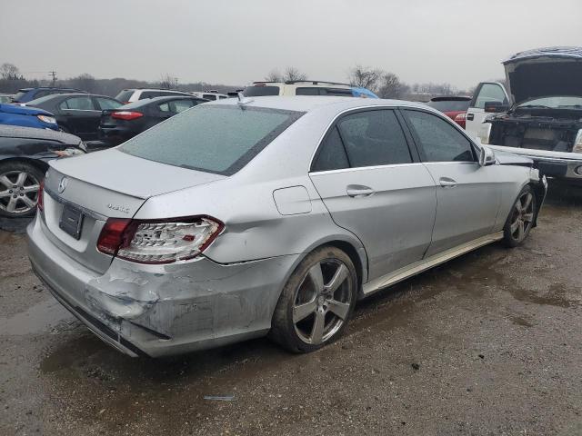 WDDHF8JB0EA801728 - 2014 MERCEDES-BENZ E 350 4MATIC SILVER photo 3