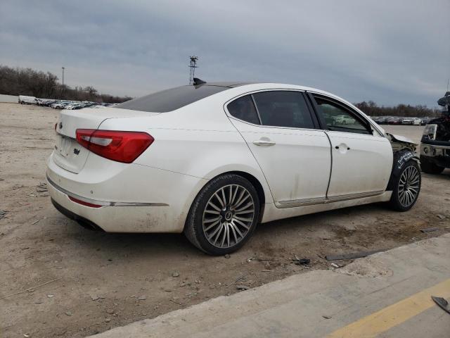 KNALN4D70F5187164 - 2015 KIA CADENZA PREMIUM WHITE photo 3