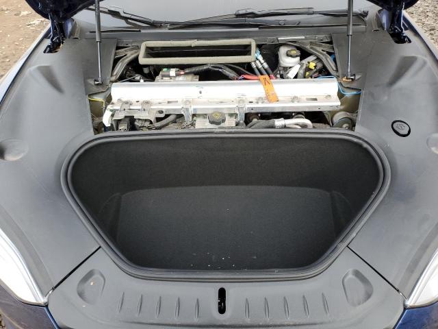 5YJSA1E61MF441345 - 2021 TESLA MODEL S ლურჯი ფოტო 11