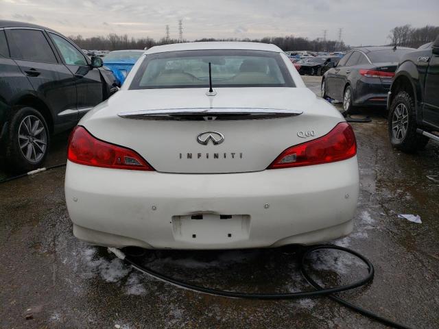 JN1CV6FE9EM902315 - 2014 INFINITI Q60 BASE WHITE photo 6