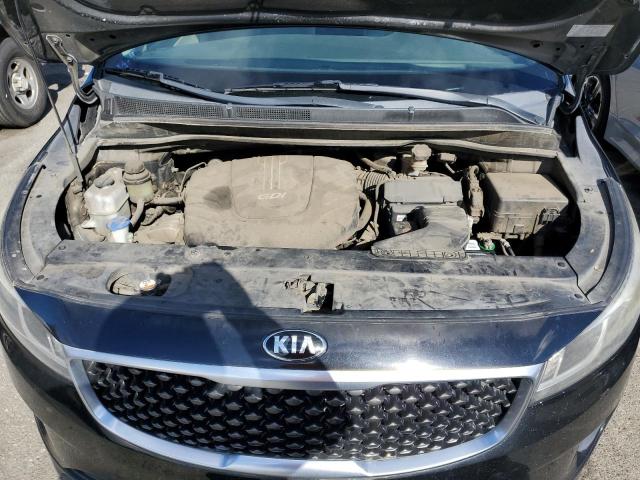 KNDMA5C17F6067765 - 2015 KIA SEDONA L BLACK photo 12