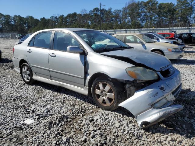 2T1BR32E54C317776 - 2004 TOYOTA COROLLA CE SILVER photo 4