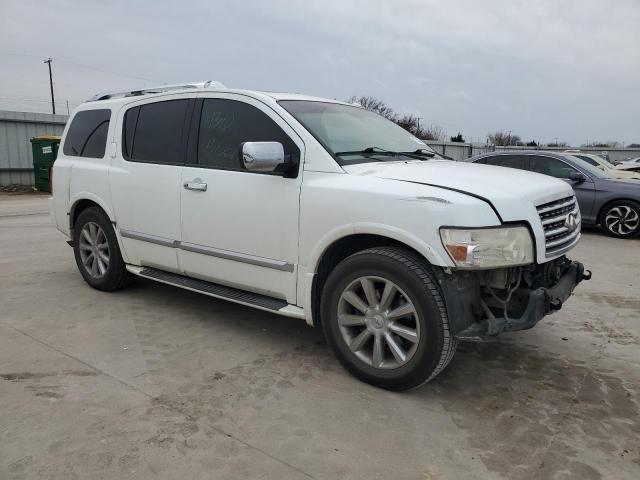 5N3AA08D18N914848 - 2008 INFINITI QX56 WHITE photo 4