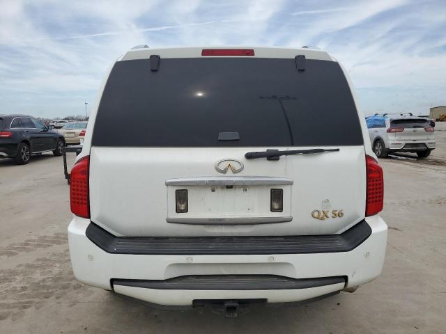 5N3AA08D18N914848 - 2008 INFINITI QX56 WHITE photo 6