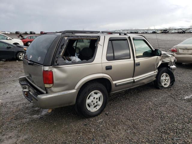 1GNDT13W6Y2224315 - 2000 CHEVROLET BLAZER GOLD photo 3