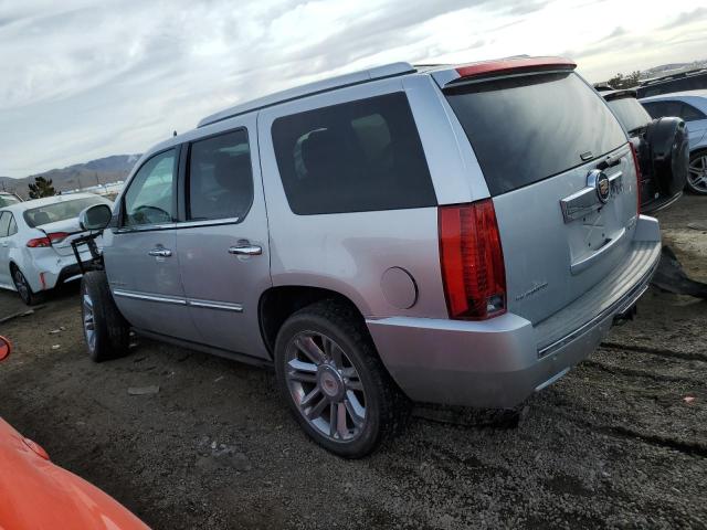 1GYS4DEF0ER182264 - 2014 CADILLAC ESCALADE PLATINUM SILVER photo 2