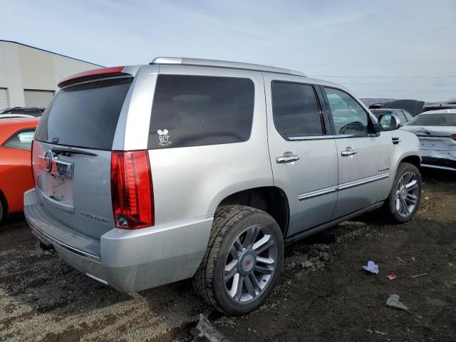 1GYS4DEF0ER182264 - 2014 CADILLAC ESCALADE PLATINUM SILVER photo 3