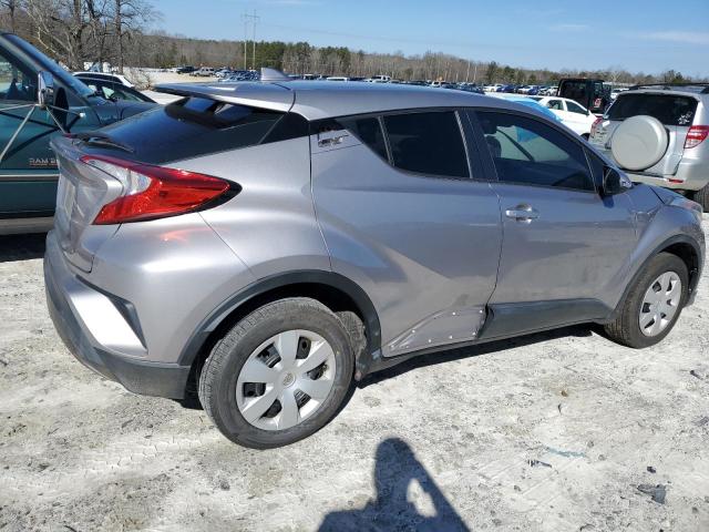 NMTKHMBX0JR005554 - 2018 TOYOTA C-HR XLE SILVER photo 3