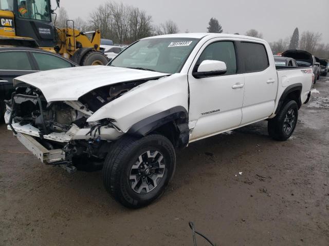 5TFCZ5ANXMX259084 - 2021 TOYOTA TACOMA DOUBLE CAB 白色 照片 1