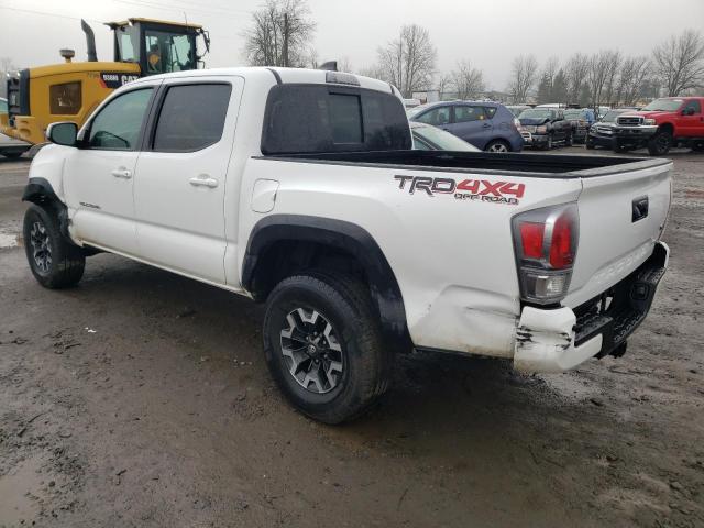5TFCZ5ANXMX259084 - 2021 TOYOTA TACOMA DOUBLE CAB 白色 照片 2