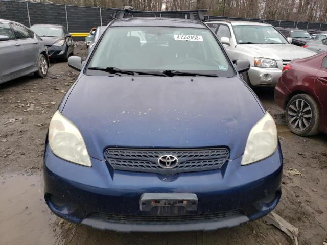 2T1KR32E16C558155 - 2006 TOYOTA COROLLA MA XR BLUE photo 5