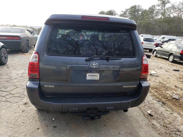 JTEBT17R068029689 - 2006 TOYOTA 4RUNNER LIMITED SILVER photo 6
