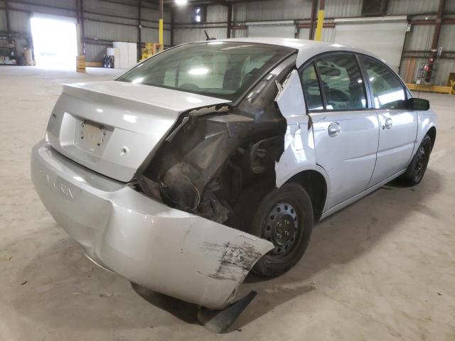 1G8AJ58F77Z106484 - 2007 SATURN ION LEVEL 2 SILVER photo 4