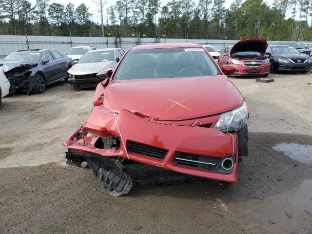 4T1BF1FK0DU644176 - 2013 TOYOTA CAMRY L RED photo 5