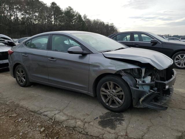 5NPD84LF7JH254147 - 2018 HYUNDAI ELANTRA SEL GRAY photo 4