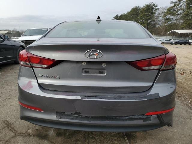 5NPD84LF7JH254147 - 2018 HYUNDAI ELANTRA SEL GRAY photo 6