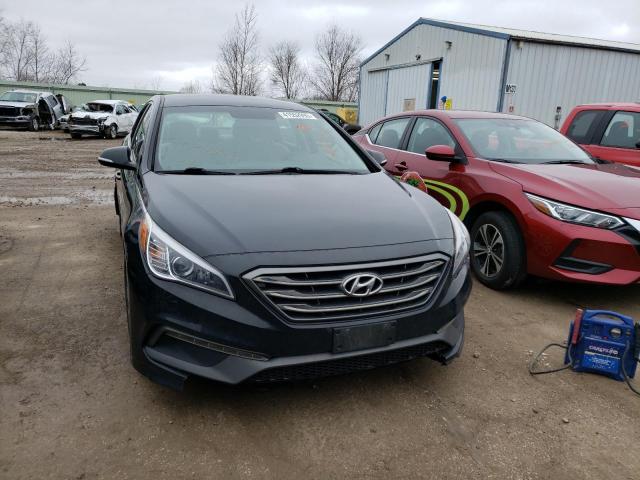 5NPE34AF0GH432849 - 2016 HYUNDAI SONATA SPORT Schwarz Foto 5