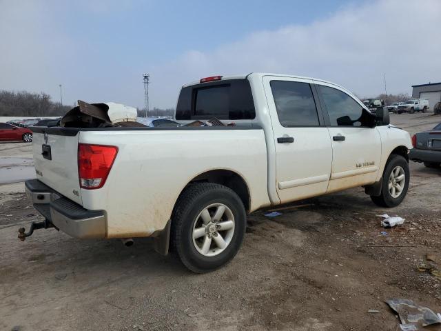 1N6BA0EC1DN315193 - 2013 NISSAN TITAN S WHITE photo 3