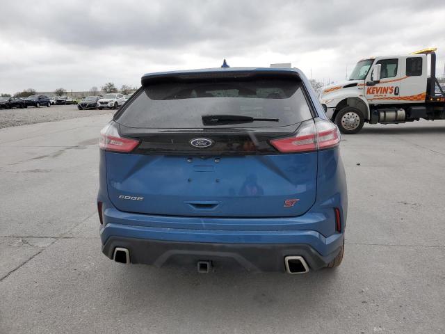 2FMPK4AP4KBB79104 - 2019 FORD EDGE ST BLUE photo 6