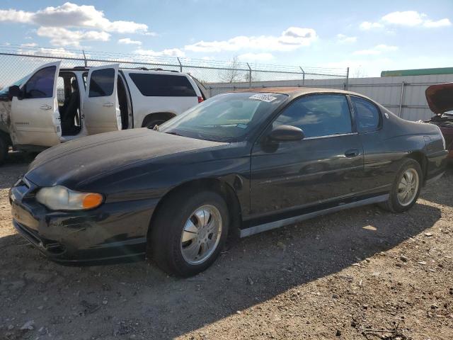 2G1WW12E429130081 - 2002 CHEVROLET MONTECARLO LS BLACK photo 1