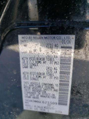 5N1AR2MM6GC625509 - 2016 NISSAN PATHFINDER S BLACK photo 13