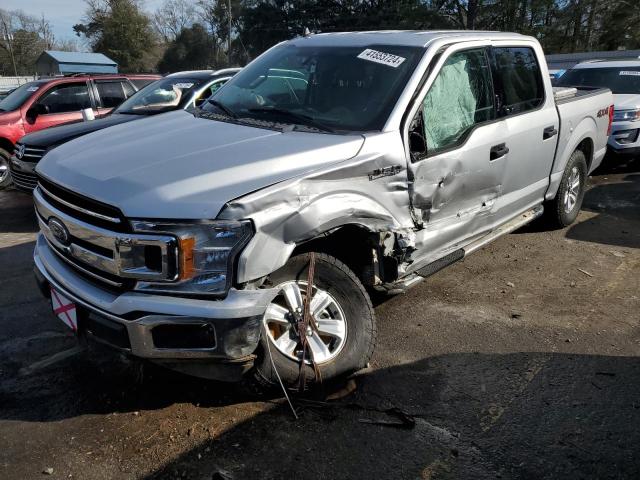 1FTEW1EB0KKC64525 - 2019 FORD F150 SUPERCREW SILVER photo 1