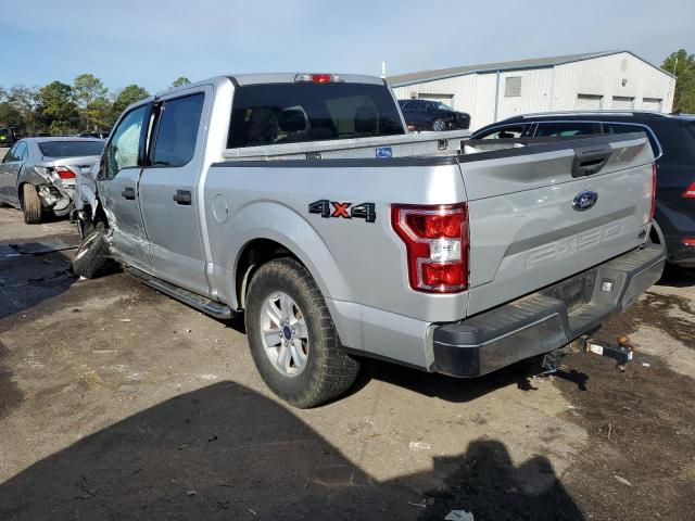 1FTEW1EB0KKC64525 - 2019 FORD F150 SUPERCREW SILVER photo 2