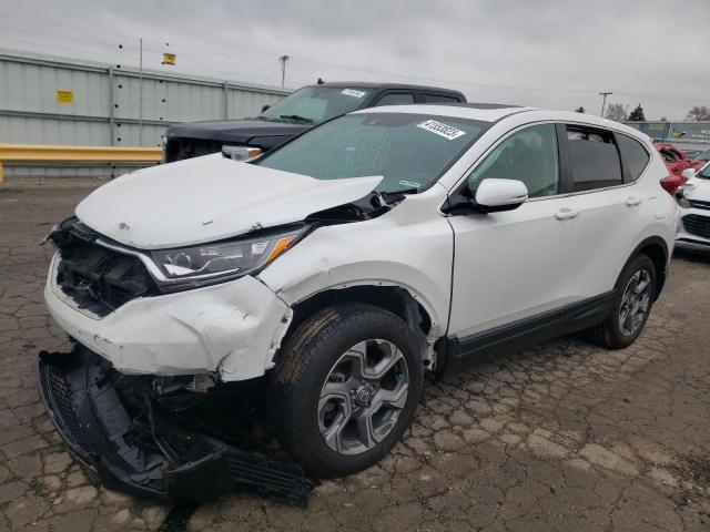 2HKRW2H89KH672849 - 2019 HONDA CR-V EXL WHITE photo 1