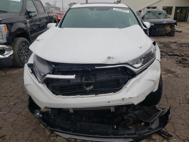 2HKRW2H89KH672849 - 2019 HONDA CR-V EXL WHITE photo 5