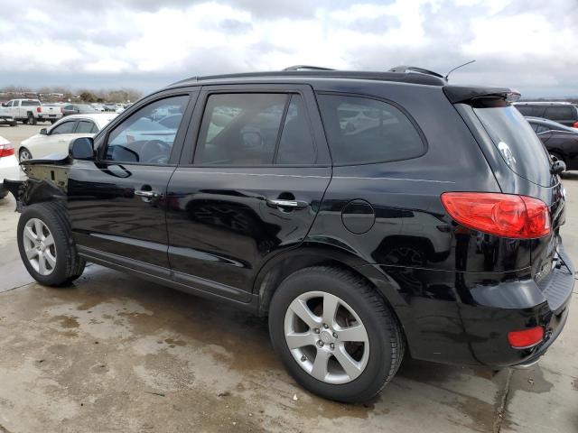 5NMSH13E79H294640 - 2009 HYUNDAI SANTA FE SE BLACK photo 2