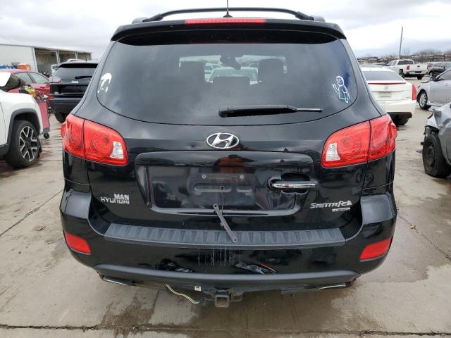 5NMSH13E79H294640 - 2009 HYUNDAI SANTA FE SE BLACK photo 6