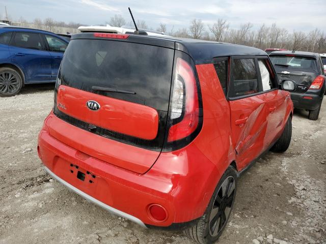 KNDJP3A50K7674915 - 2019 KIA SOUL + RED photo 3