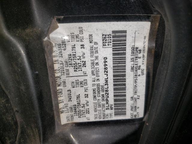 5LMPU28L3WLJ28990 - 1998 LINCOLN NAVIGATOR 黑色 照片 13