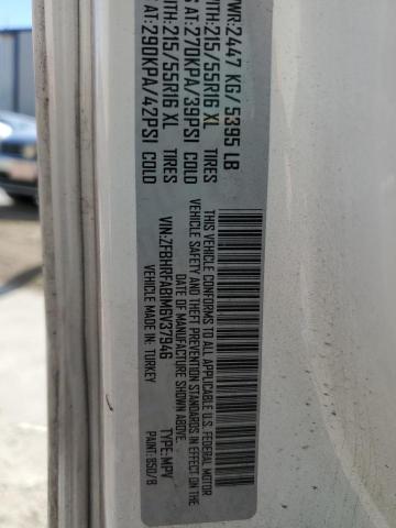 ZFBHRFAB1M6V37946 - 2021 RAM PROMASTER 双色 照片 13