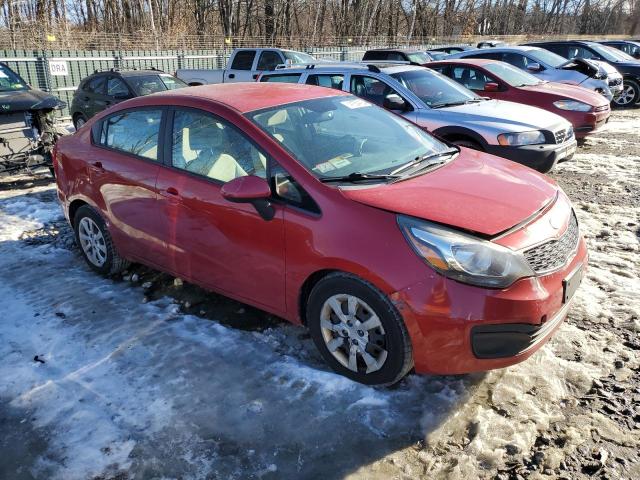 KNADM4A36D6276690 - 2013 KIA RIO LX RED photo 4