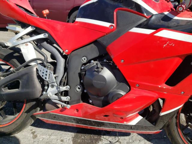 JH2PC40J6HK300395 - 2017 HONDA CBR600 RR RED photo 7