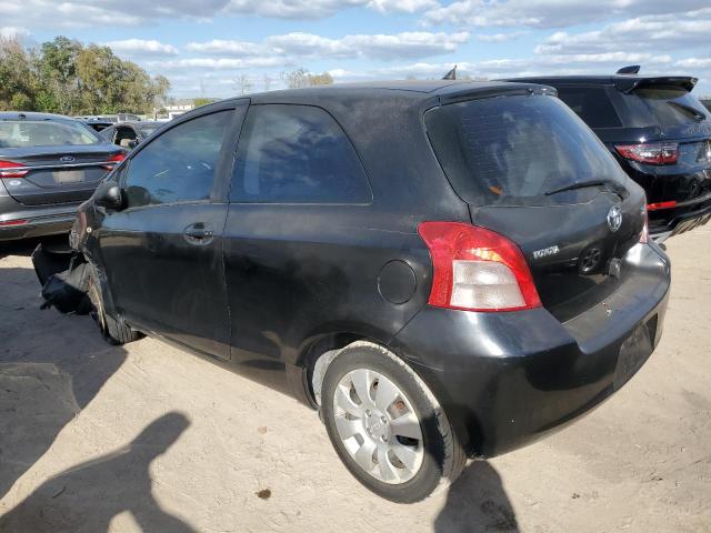 JTDJT923X75097115 - 2007 TOYOTA YARIS BLACK photo 2