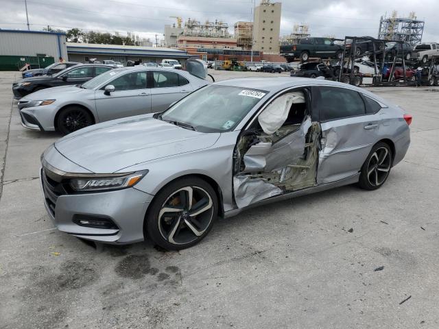 1HGCV1F31JA042843 - 2018 HONDA ACCORD SPORT SILVER photo 1