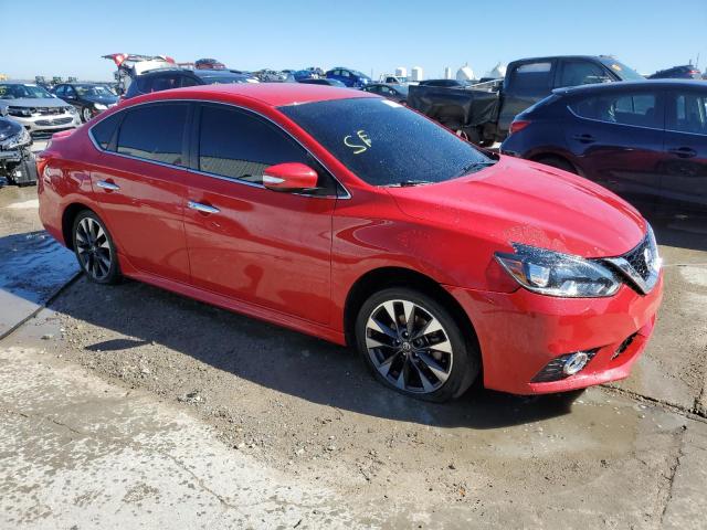 3N1AB7AP5KY219499 - 2019 NISSAN SENTRA S RED photo 4