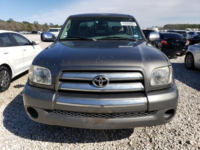 5TBRU34166S479345 - 2006 TOYOTA TUNDRA ACCESS CAB SR5 GRAY photo 5