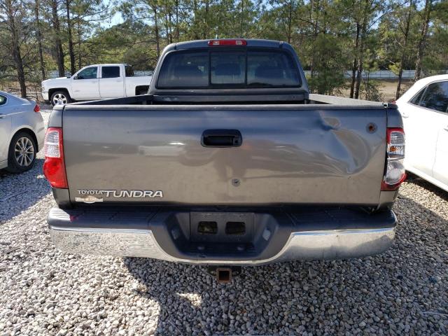 5TBRU34166S479345 - 2006 TOYOTA TUNDRA ACCESS CAB SR5 GRAY photo 6