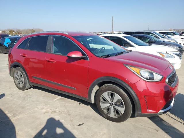 KNDCB3LC9H5050053 - 2017 KIA NIRO FE RED photo 4