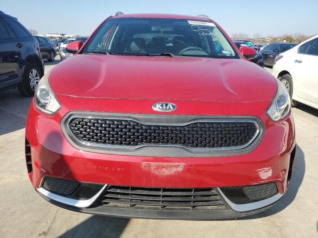 KNDCB3LC9H5050053 - 2017 KIA NIRO FE RED photo 5