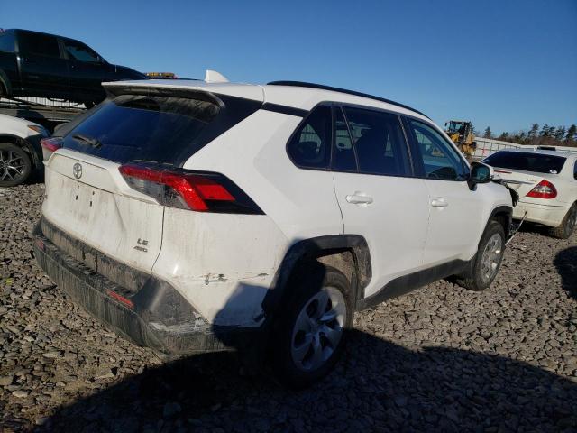 2T3G1RFV3KW024584 - 2019 TOYOTA RAV4 LE WHITE photo 3