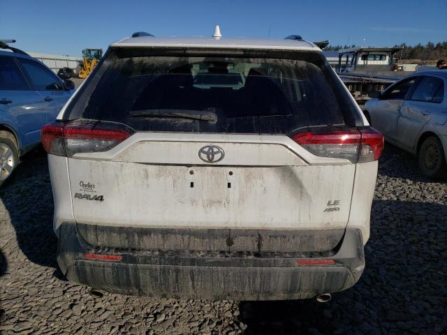 2T3G1RFV3KW024584 - 2019 TOYOTA RAV4 LE WHITE photo 6