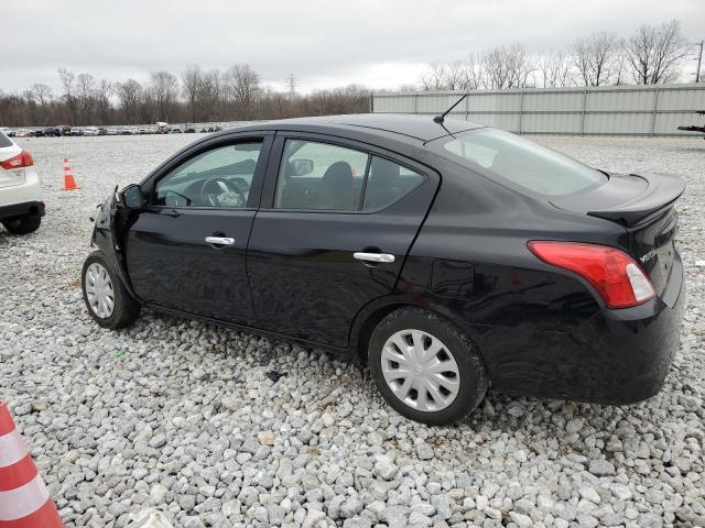 3N1CN7AP2KL840874 - 2019 NISSAN VERSA S BLACK photo 2