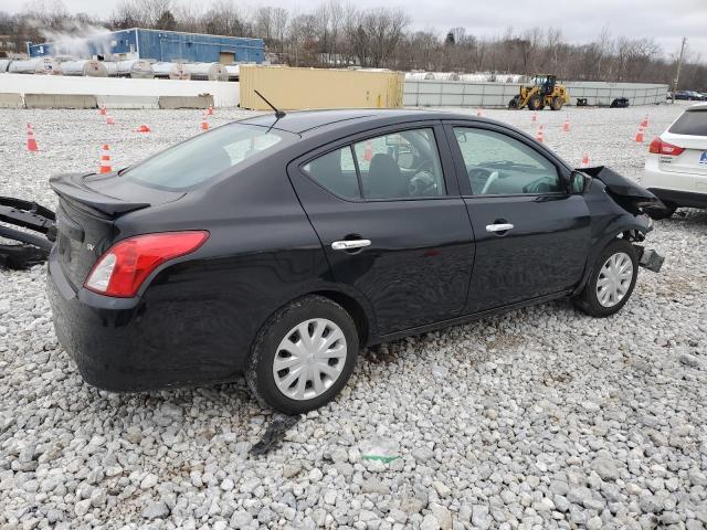 3N1CN7AP2KL840874 - 2019 NISSAN VERSA S BLACK photo 3