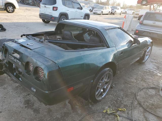 1G1YY22PXR5109138 - 1994 CHEVROLET CORVETTE GREEN photo 3