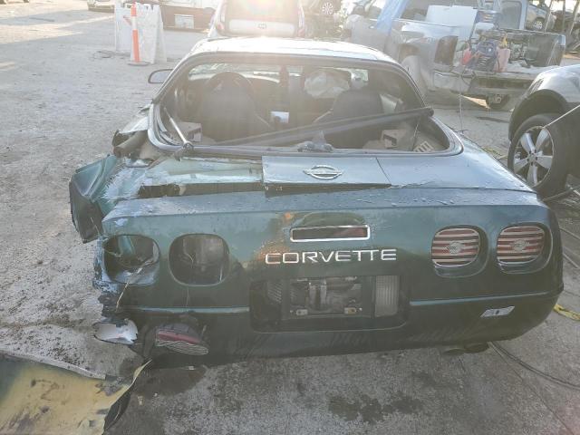 1G1YY22PXR5109138 - 1994 CHEVROLET CORVETTE GREEN photo 6