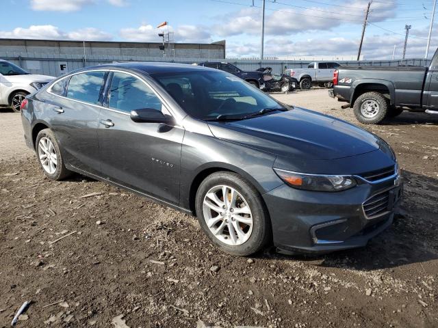 1G1ZE5ST1GF249257 - 2016 CHEVROLET MALIBU LT GRAY photo 4